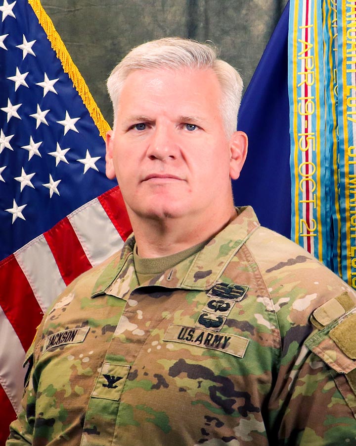 JPSE Commander COL Joseph Jackson